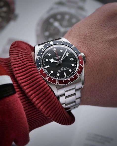 tudor black bay pepsi gmt|tudor black bay gmt manual.